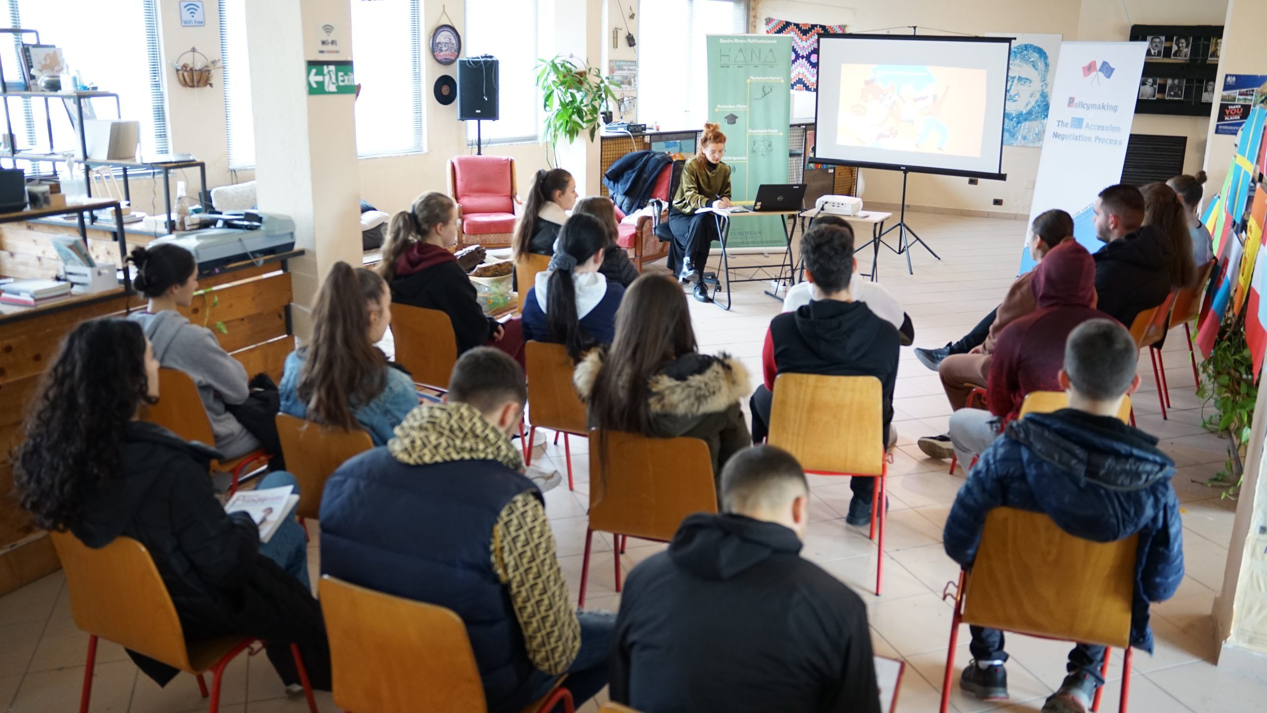 “Policymaking and the EU Accession Negotiation Process” | Lecture 9 - "Basic human rights with a focus on gender equality. A history of the feminist movement in Albania." | Lecturer Deni Sanxhaku