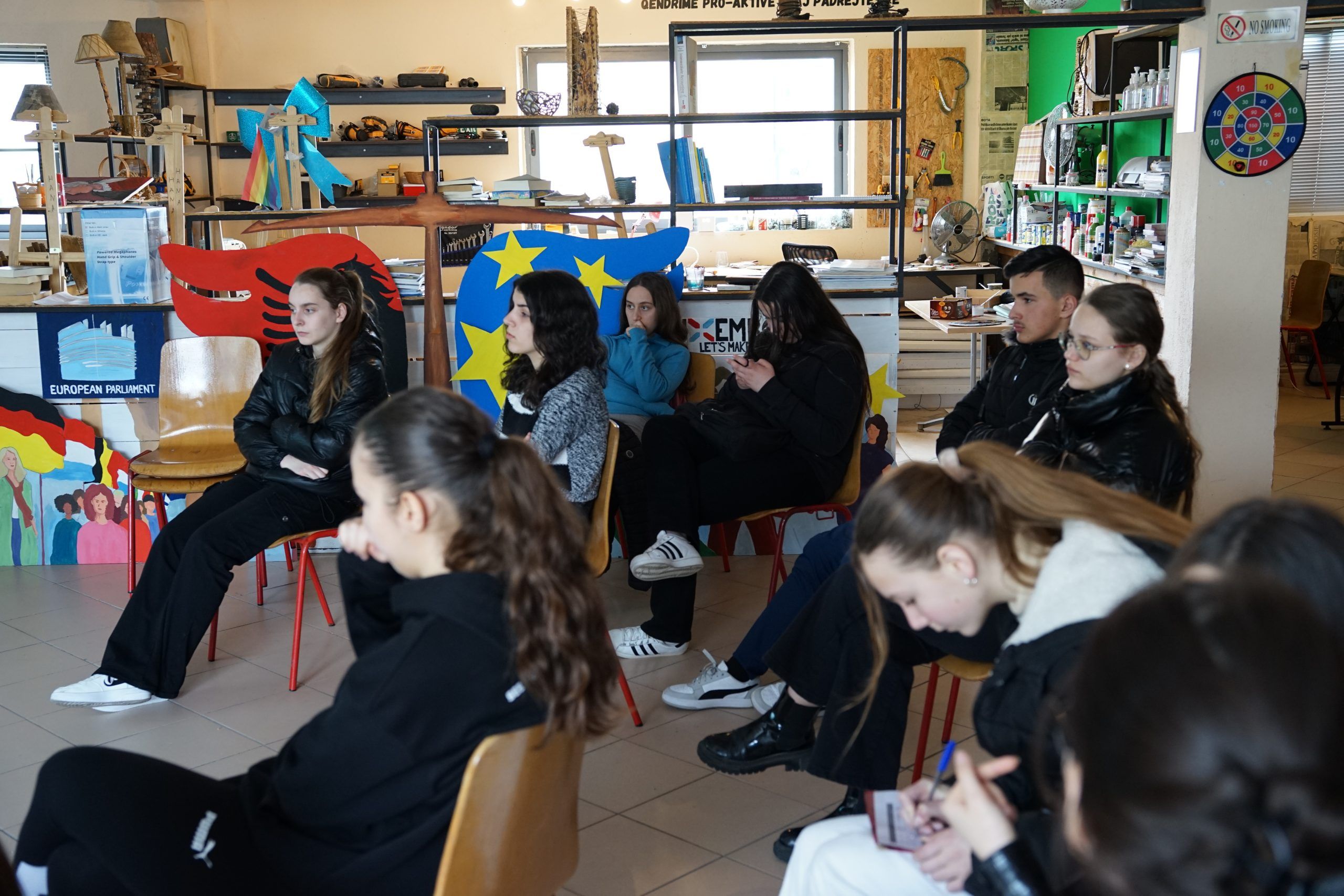 Lecture #2 – Albania's EU negotiation process – Lecturer Geron Kamberi – The Winter School “Integration in the EU and the Role of Youth in this Process” – 5th Edition