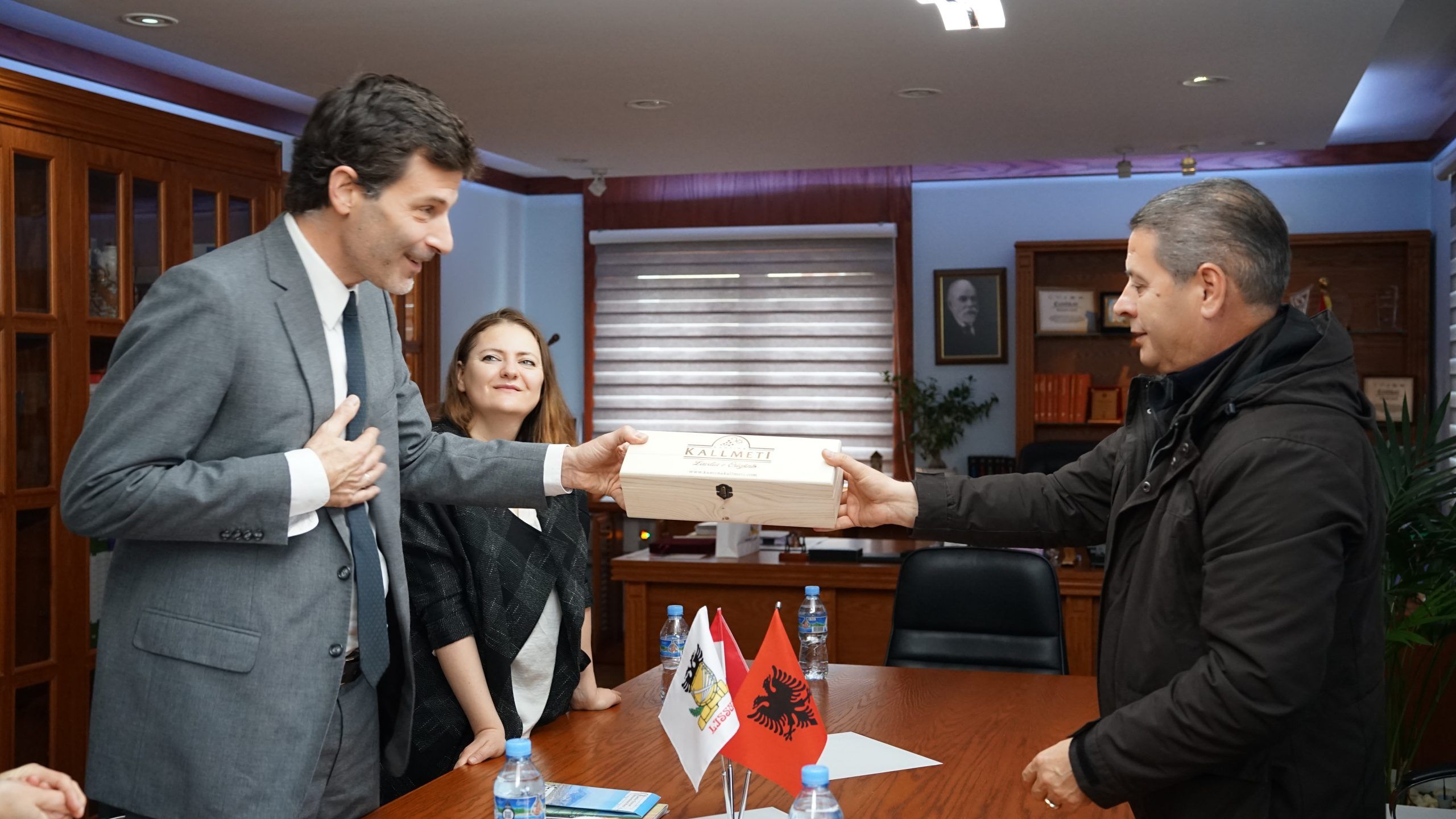 Visits @ H.A.N.A | His Excellency, the Luxembourg Ambassador to Albania, Mr. Philippe Donckel