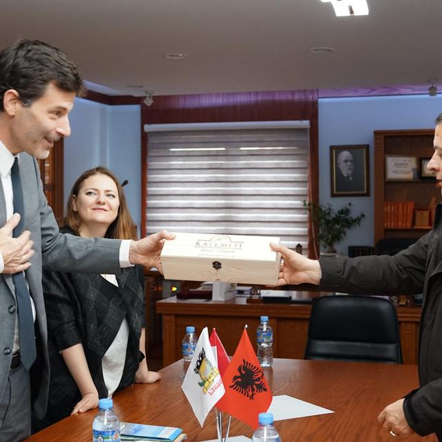Visits @ H.A.N.A | His Excellency, the Luxembourg Ambassador to Albania, Mr. Philippe Donckel