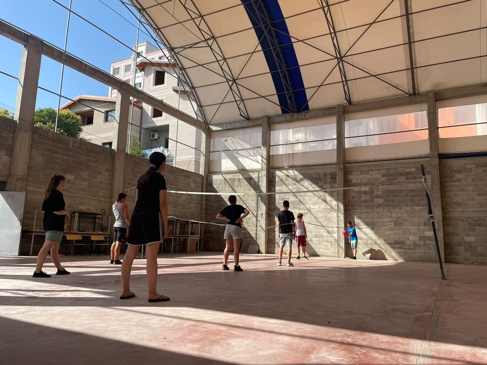 Summer Activities - Volleyball game