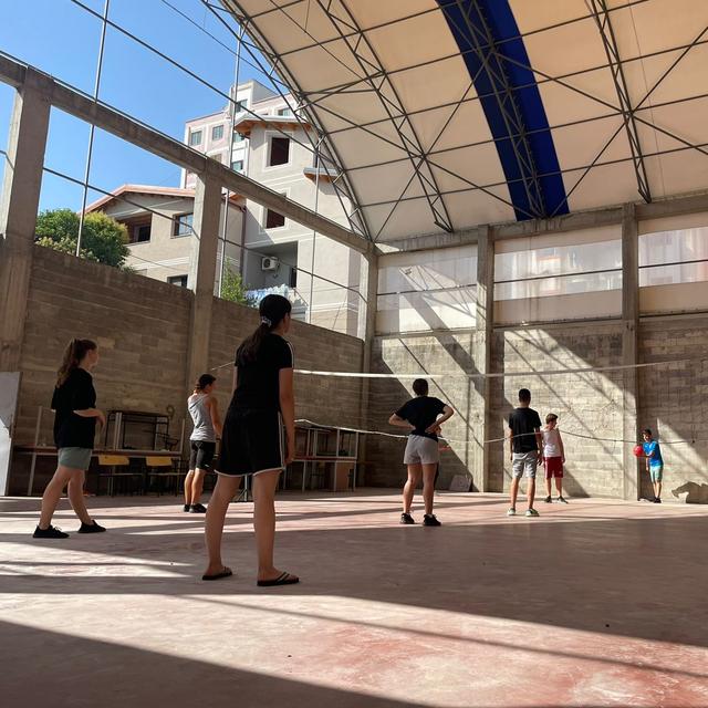 Summer Activities - Volleyball game