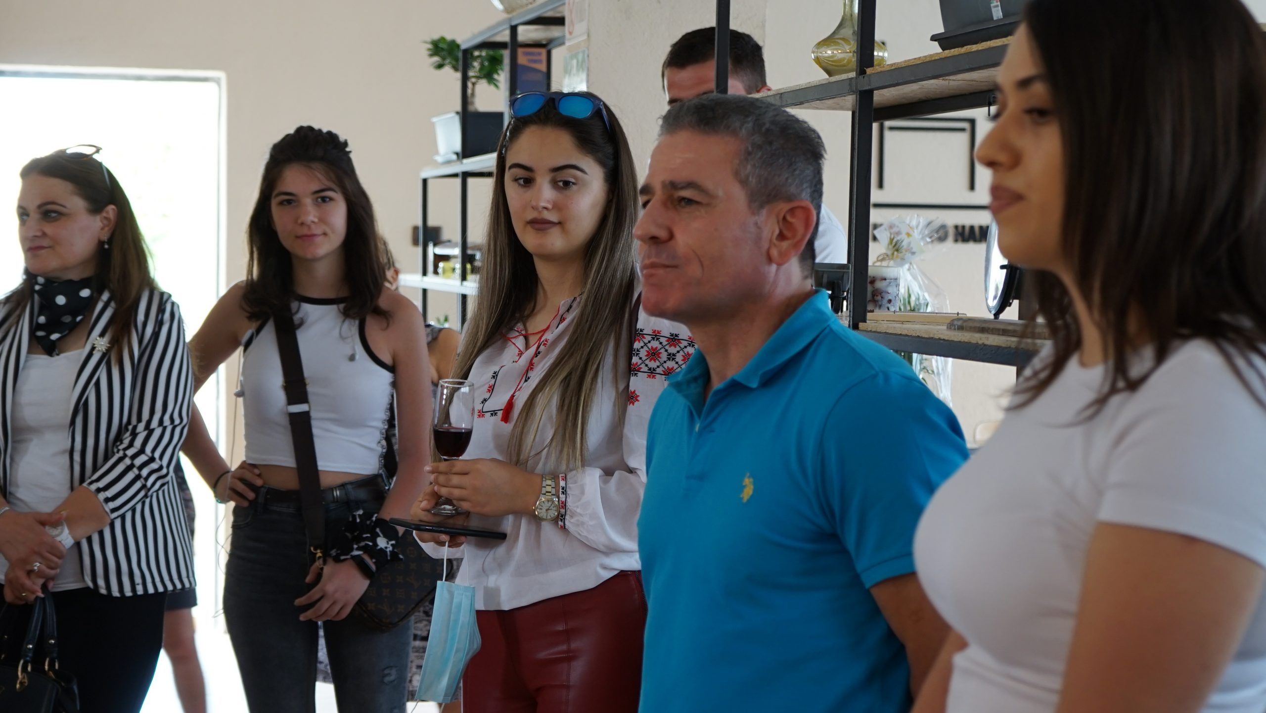Inauguration of the H.A.N.A Youth Center in Lezha, "Chamber of Friends"