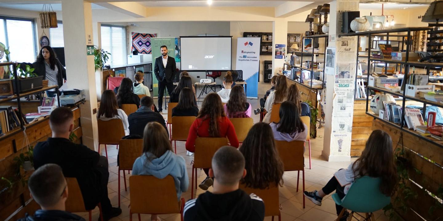 “Policymaking and the EU Accession Negotiation Process” | Lesson 7 - "The opening of the political race as a need for a new political generation aiming at European values." | Lecturer - Adriatik Lapaj