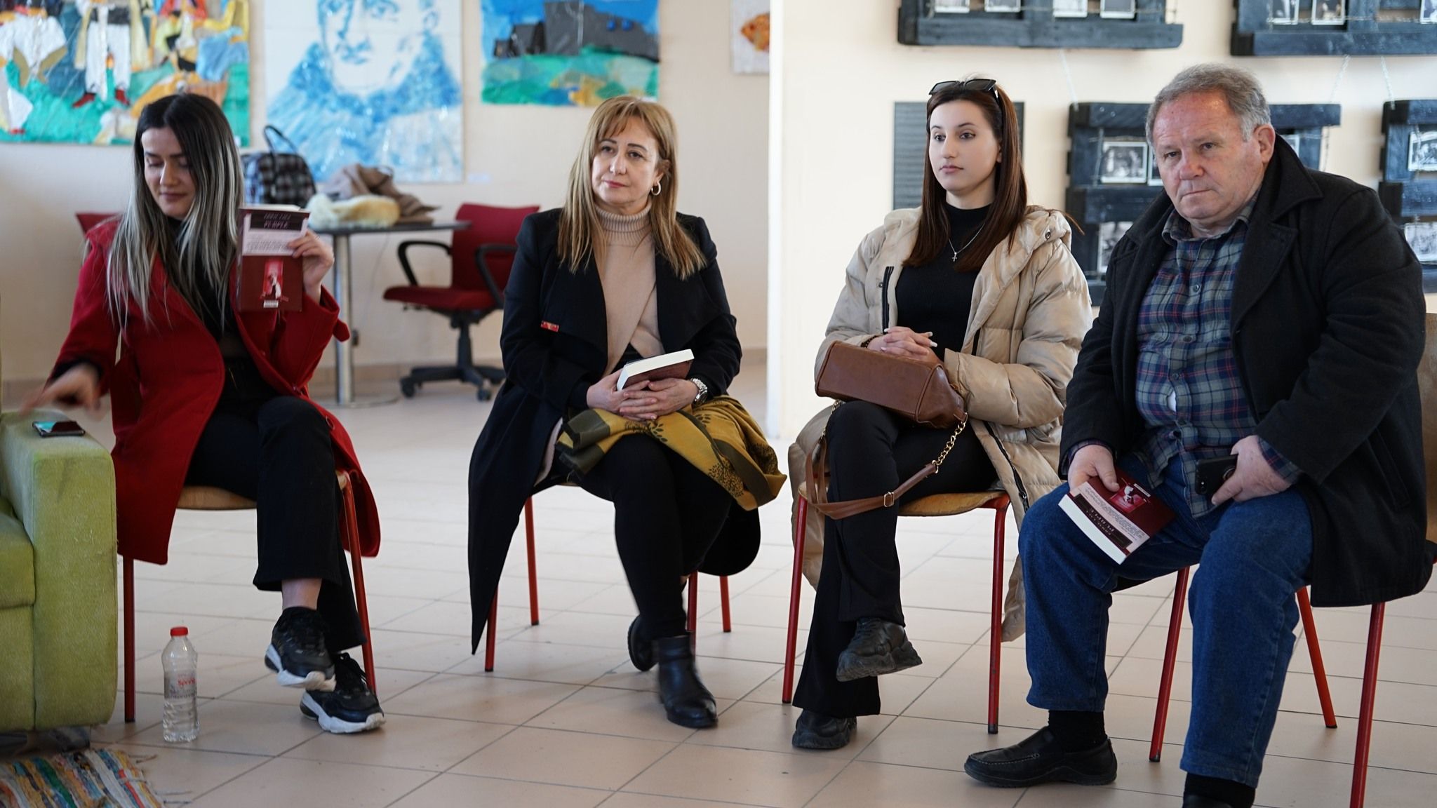 Promotion of the book "Purple" nearby H.A.N.A| (Mr.Ermal Lala, The Literary Club "Ndoc Gjetja")