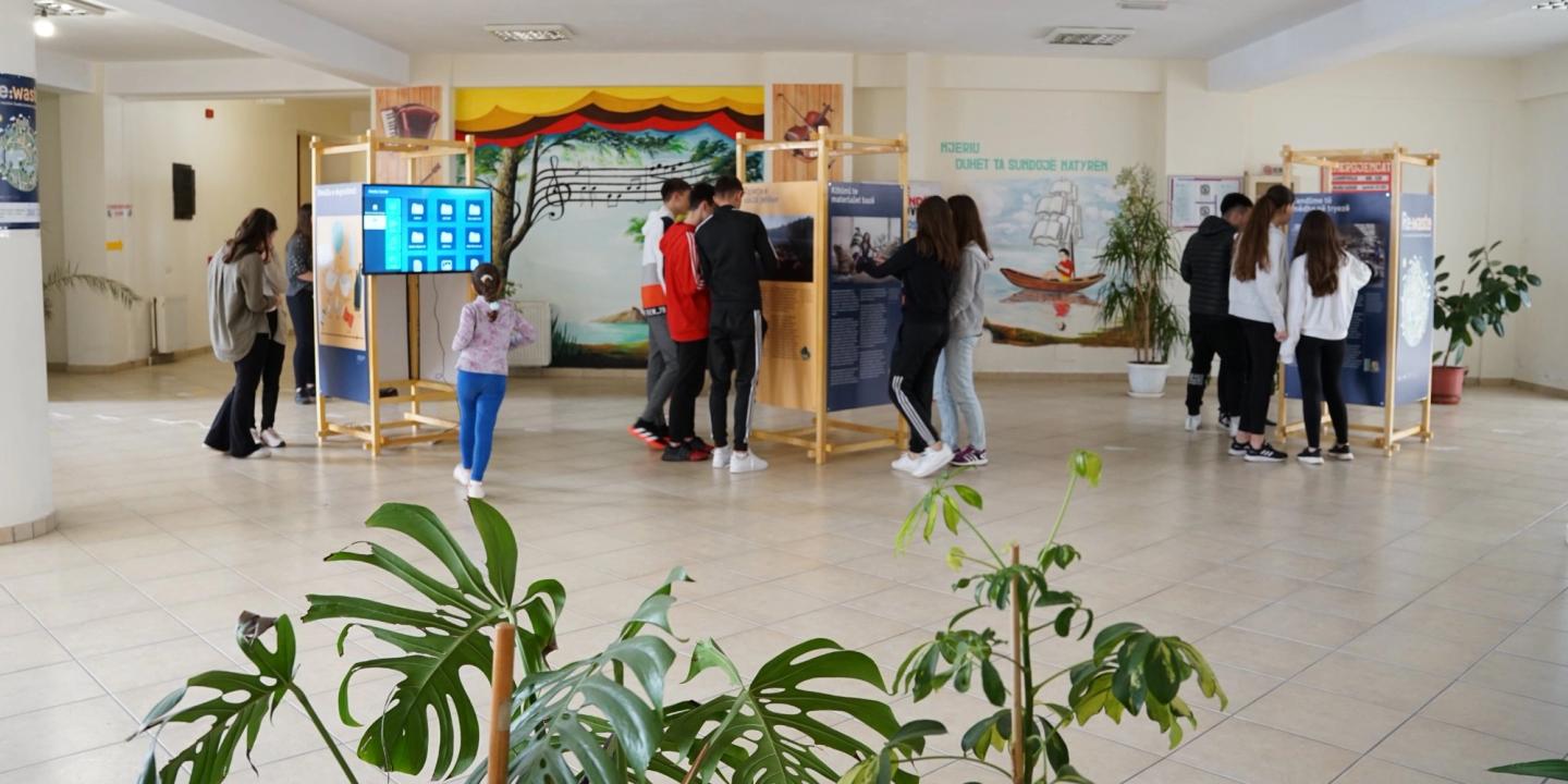 Re:waste on Tour – "Besëlidhja" School