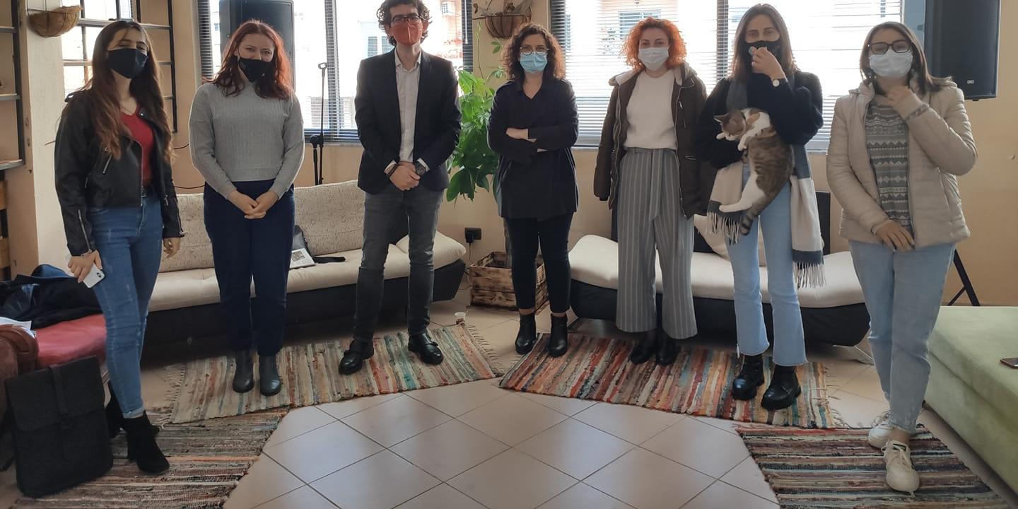 "A special visit from British Embassy in Tirana"