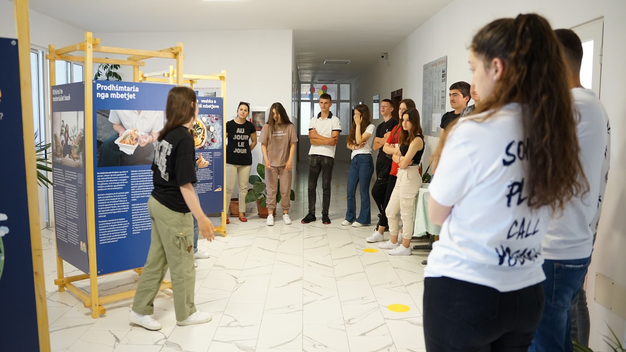 Re:waste on Tour – “Ishull-Lezha” School
