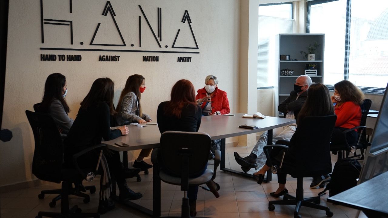 OSCE - ODIHR visit at H.A.N.A