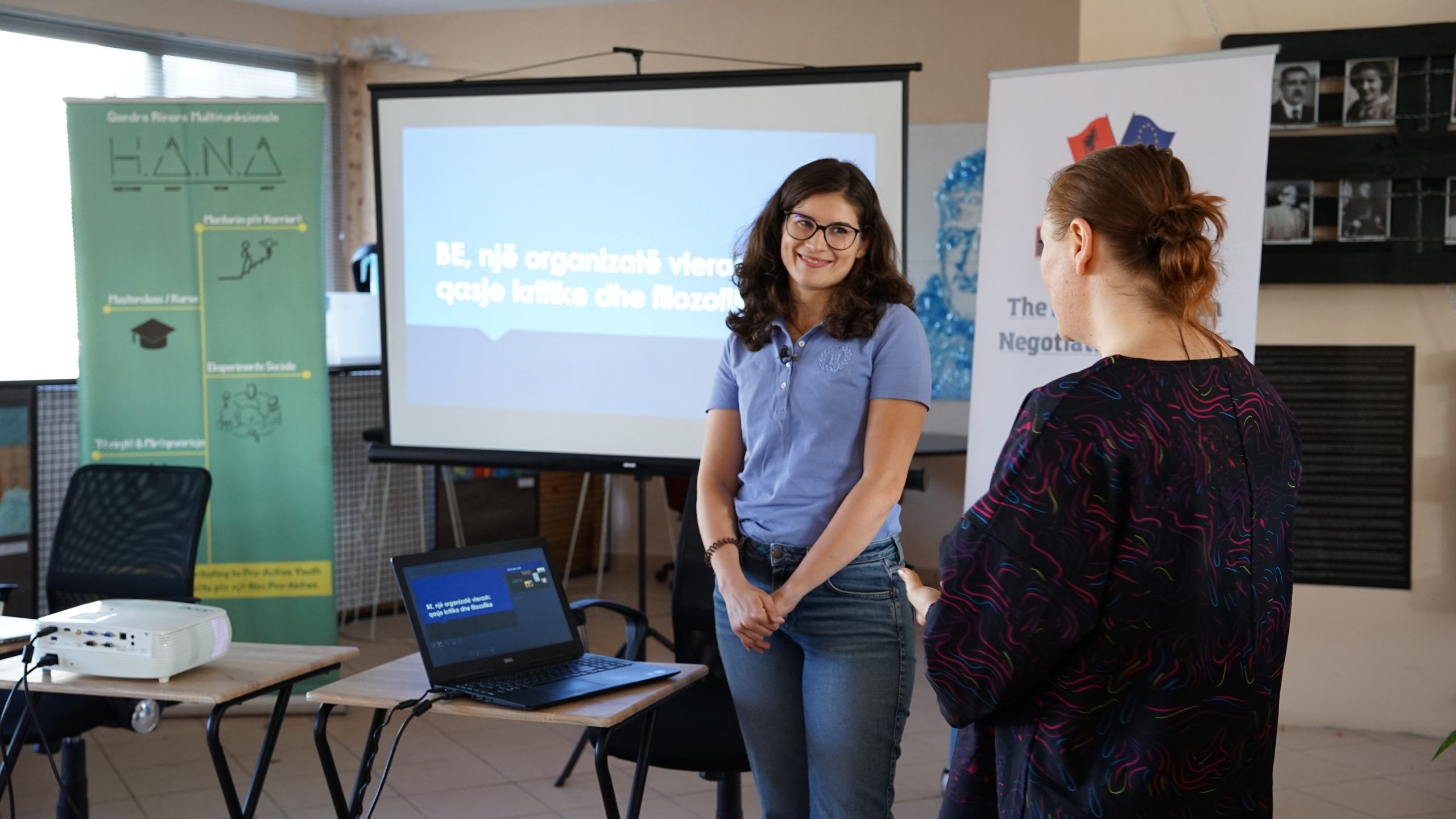 "Policymaking and the EU Accession Negotiation Process" | Lecture 4  "EU, an organization of values: a critical and philosophical approach" | Lecturer - Alba Brojka