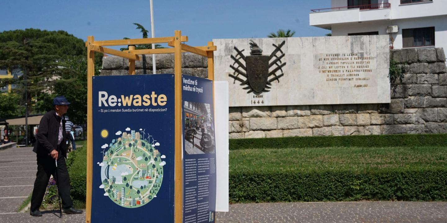 "Re:Waste - How Sweden is rethinking resources." – 2nd Edition | Re:waste on Tour || "Beselidhja" Square