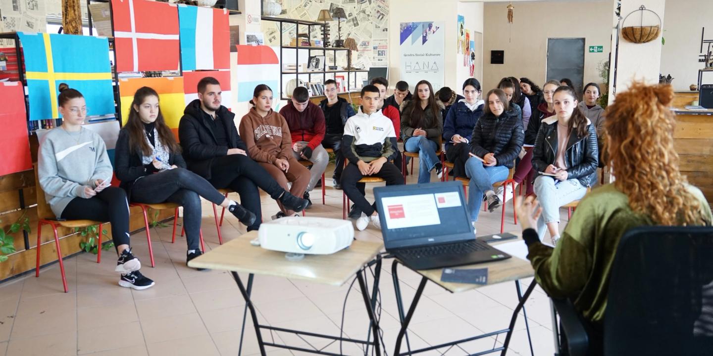 “Policymaking and the EU Accession Negotiation Process” | Lecture 9 - "Basic human rights with a focus on gender equality. A history of the feminist movement in Albania." | Lecturer Deni Sanxhaku