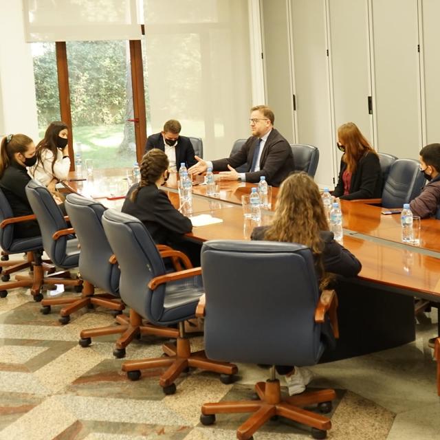 Study visit at Ministry for Europe and Foreign Affairs-"Introduction to Politics and European Integration"