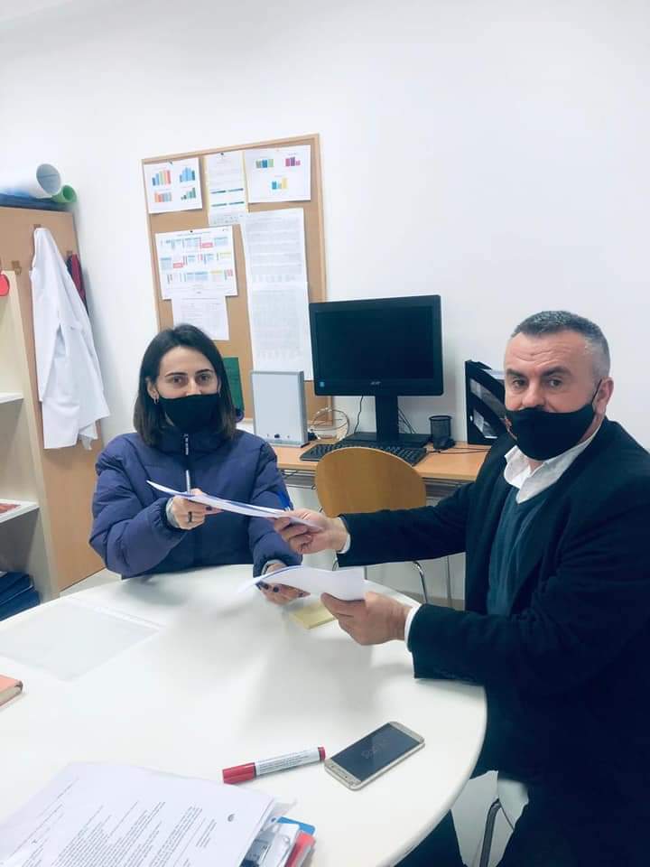 Signing an agreement with the Vocational High School "Kolin Gjoka" for the implementation of the project "Youth, Recycling, Respect - Ecosystem of Love for the Environment" with school youth