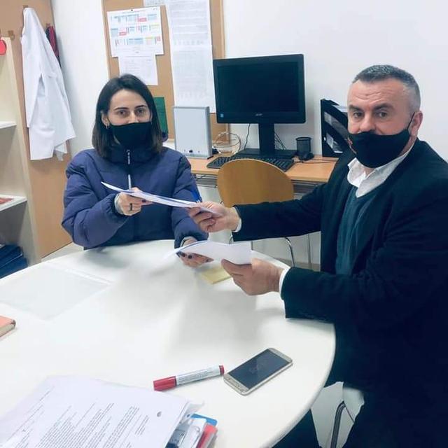 Signing an agreement with the Vocational High School "Kolin Gjoka" for the implementation of the project "Youth, Recycling, Respect - Ecosystem of Love for the Environment" with school youth