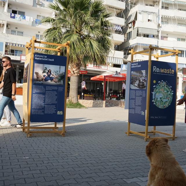 "Re:Waste - How Sweden is rethinking resources." – 2nd Edition | Re:waste on Tour || Shëngjin, at "Willson" Promenade