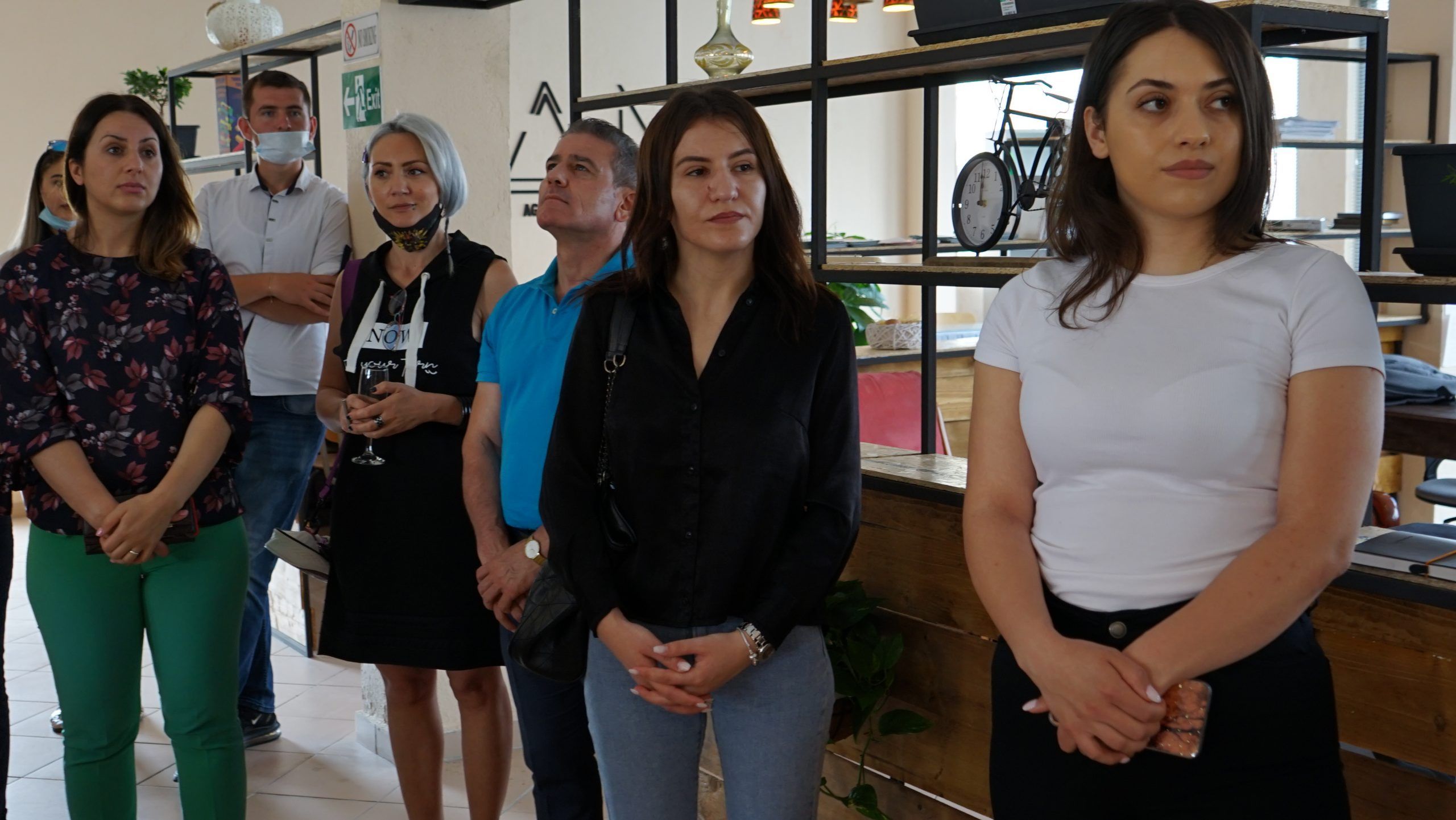 Inauguration of the H.A.N.A Youth Center in Lezha, "Chamber of Friends"
