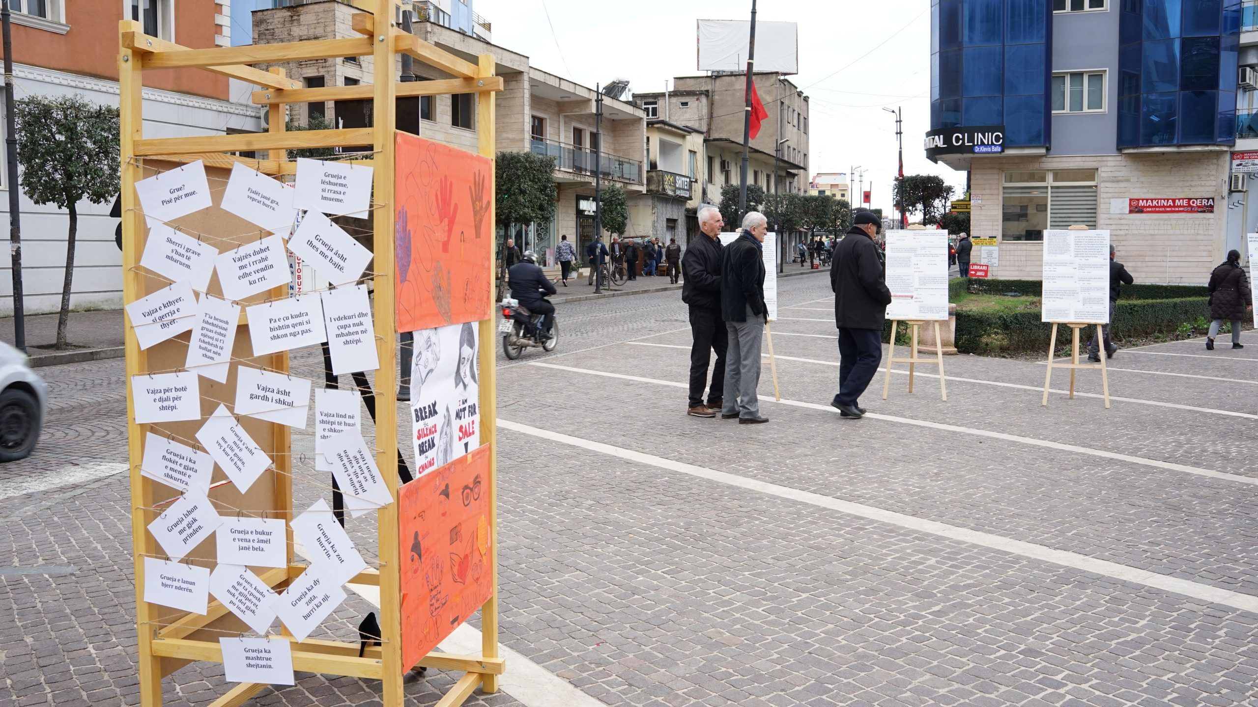 "The Square of Men Without Honor" - Exhibition - 8th of March Protest