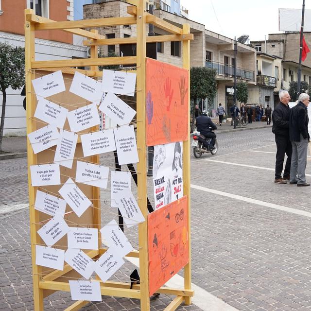 "The Square of Men Without Honor" - Exhibition - 8th of March Protest