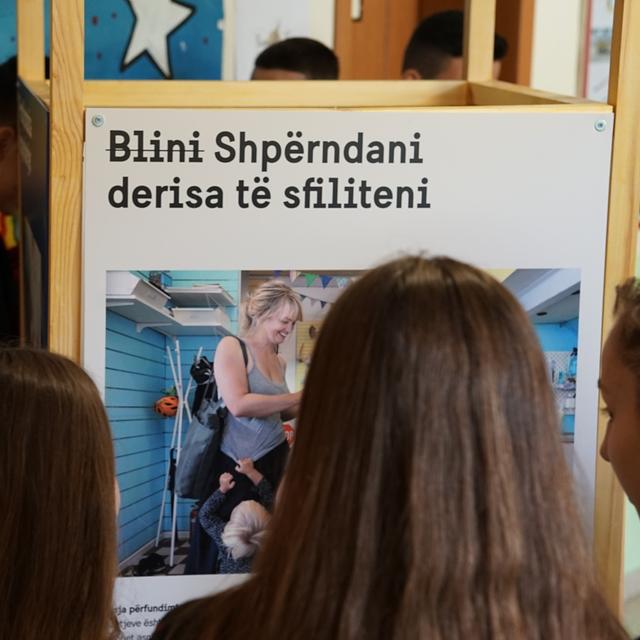 Re:waste on Tour – "Kosova" School