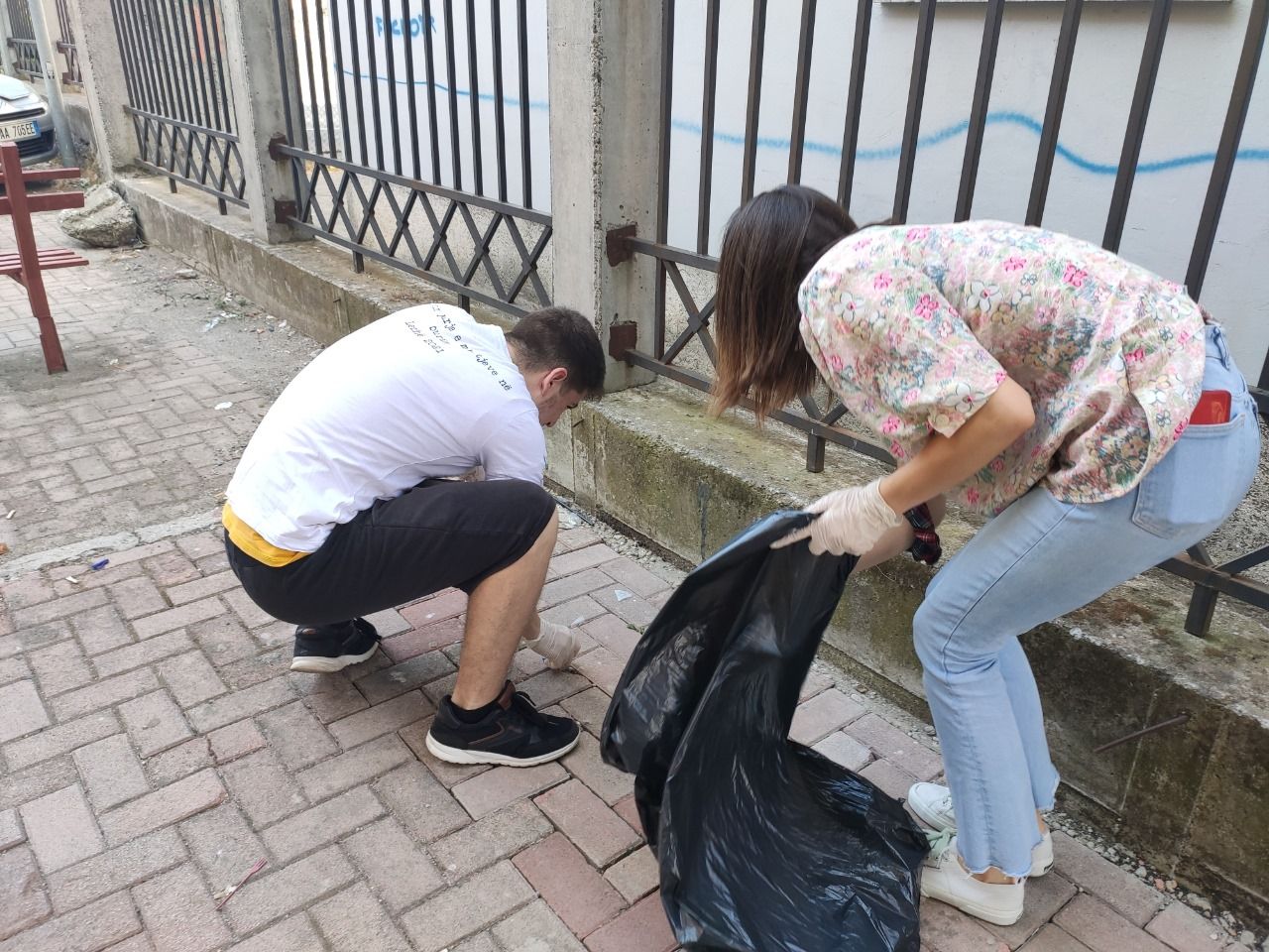 Piloting of the waste differentiation model at the source in the controlled area (Palace 130+131)