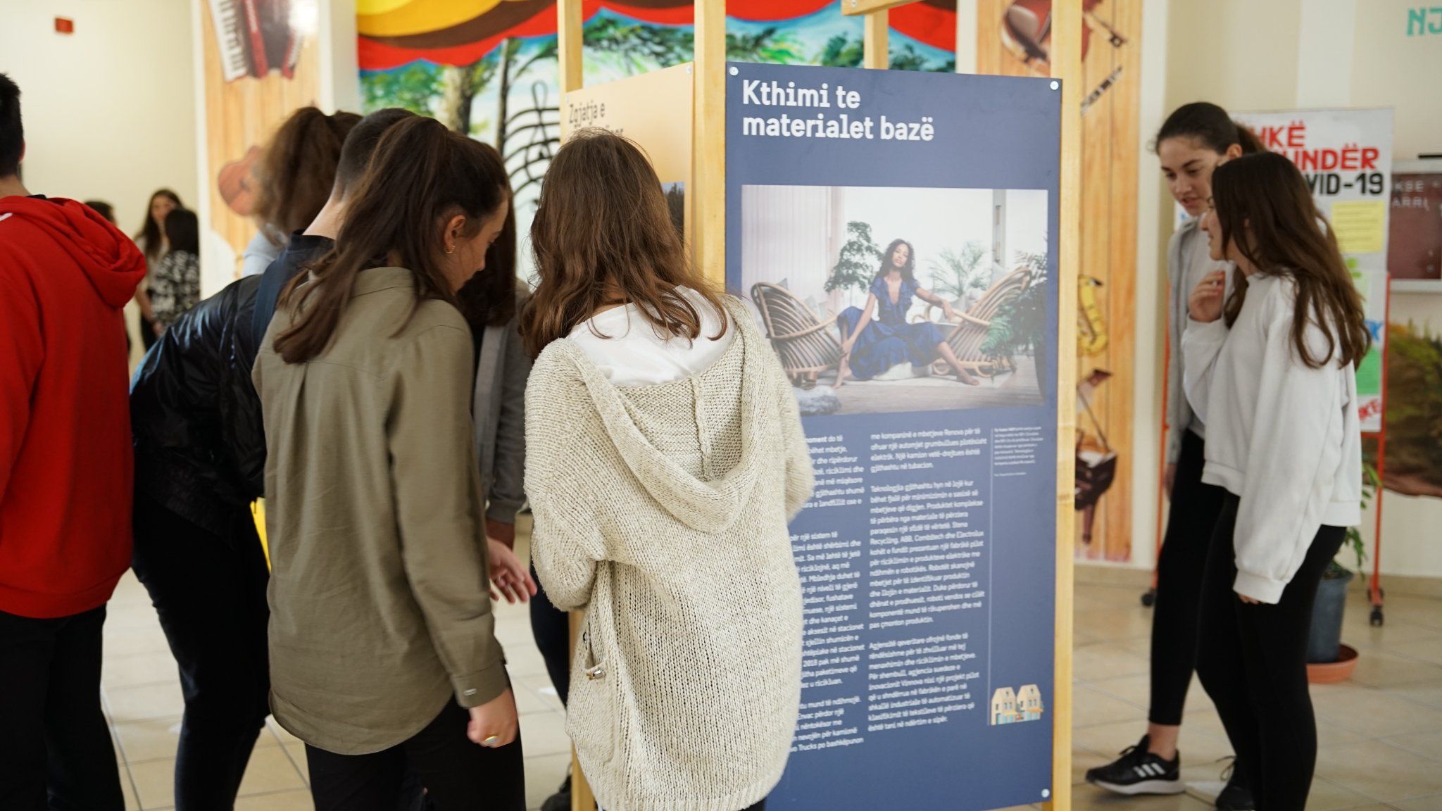 Re:waste on Tour – "Besëlidhja" School