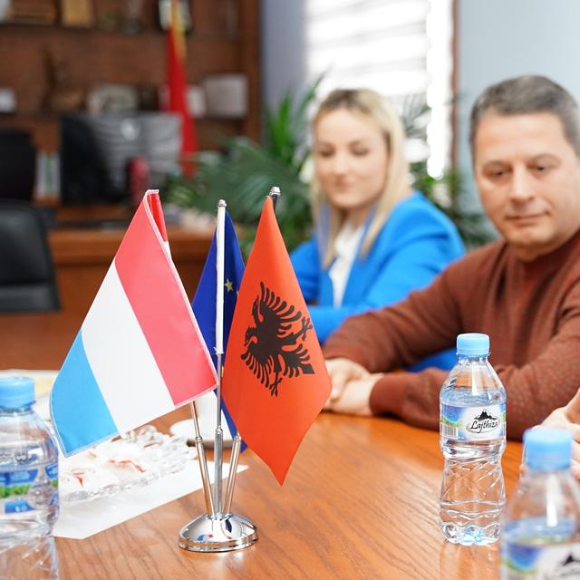 Visit to the Municipality of Lezha| (Mr. Pjerin Ndreu, Mr. Hasan Muça)