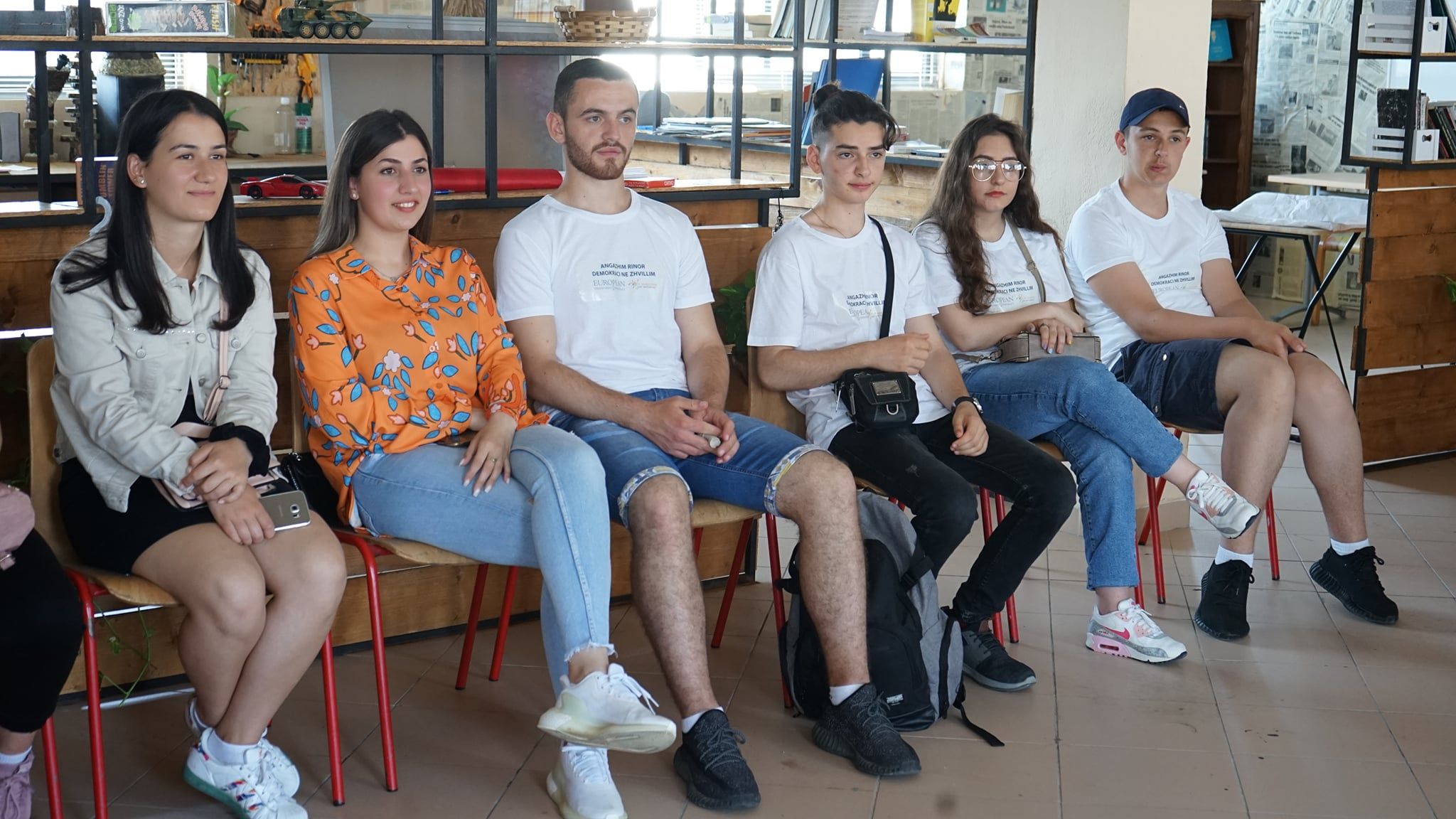 A visit from Puke Youth Movement |Sharing work experiences