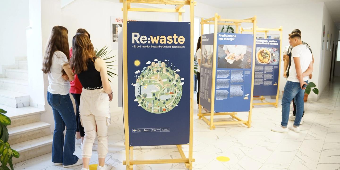 Re:waste on Tour – “Ishull-Lezha” School