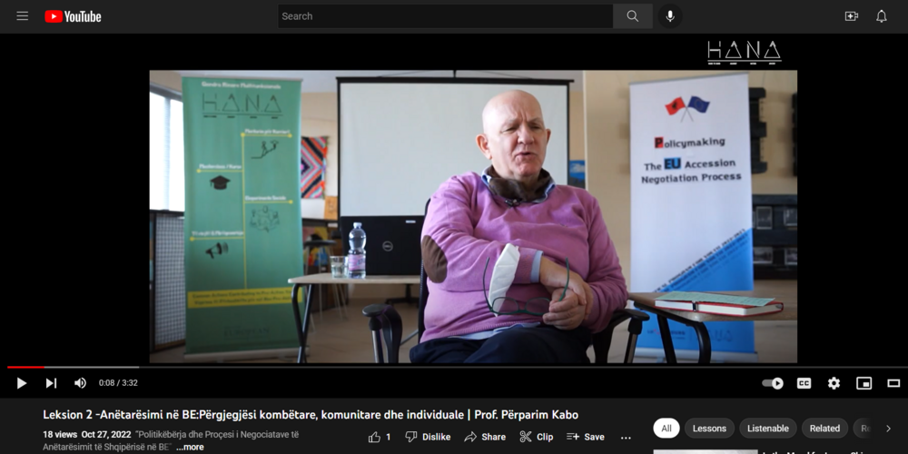 “Policymaking and the EU Accession Negotiation Process” | Lesson 2 – Recap