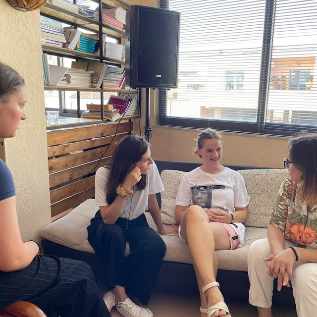 Get together - Temporary farewell for Enea, our volunteer.