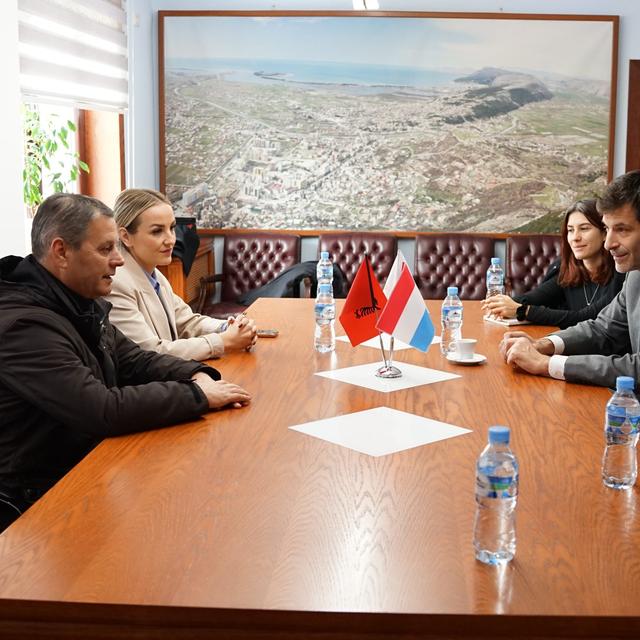 Visits @ H.A.N.A | His Excellency, the Luxembourg Ambassador to Albania, Mr. Philippe Donckel