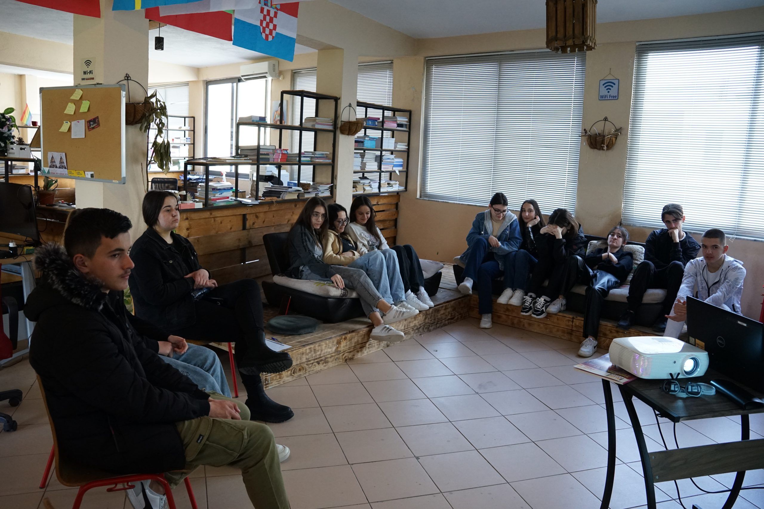 Lecture #7 – Community Engagement – Lecturer Deni Sanxhaku – The Winter School “Integration in the EU and the Role of Youth in this Process” – 5th Edition