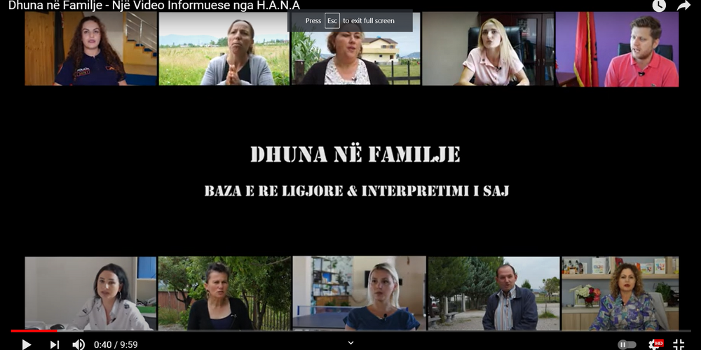 Clip "Domestic Violence; The New Legal Basis and Its Interpretation"