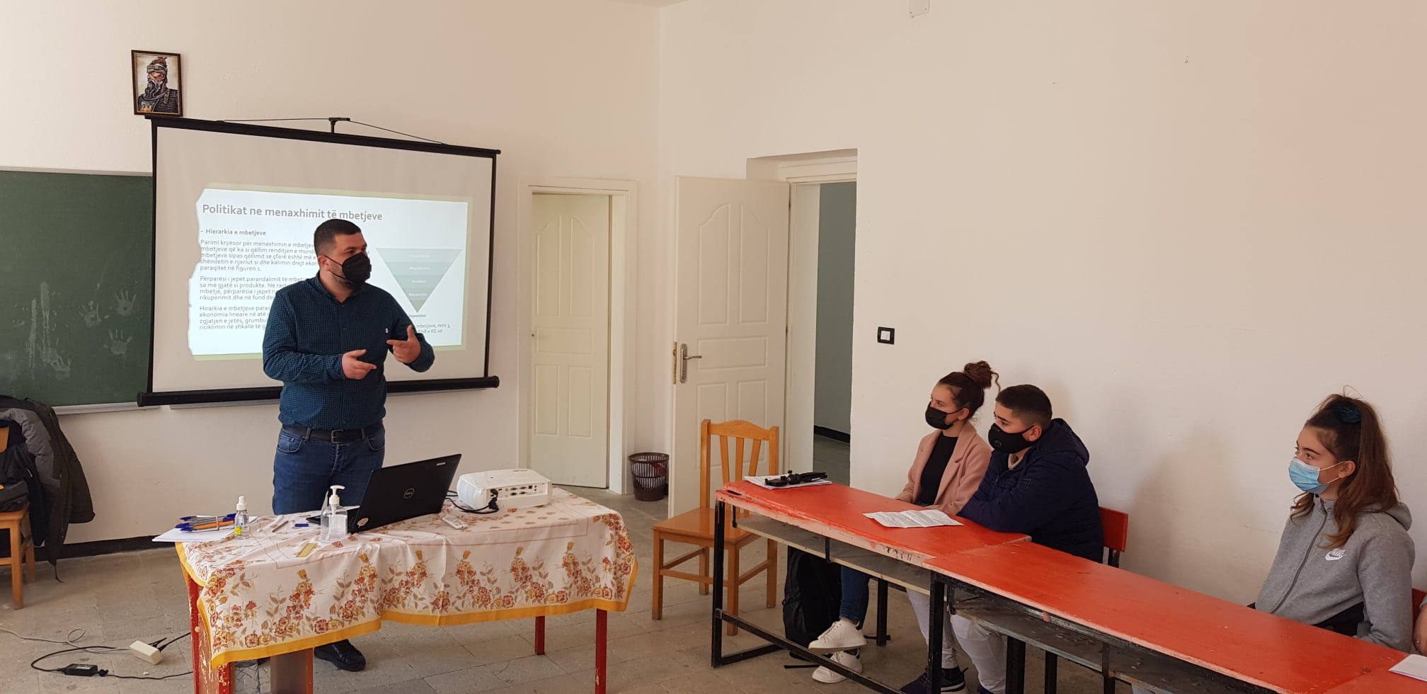 Waste Management Session 1 | “Youth, Recycling, Respect – Ecosystem of Love for the Environment”  | Elvis Cela