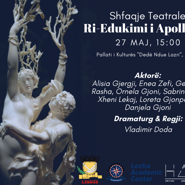 "Ri-Edukimi i Apollonit" (Reeducation of Apollo)