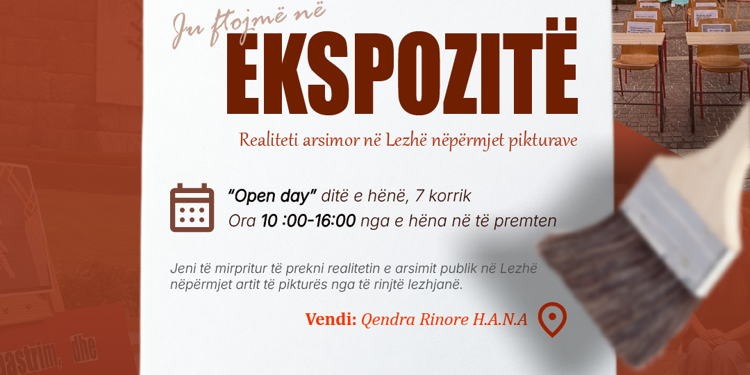 Opening of the Youth Exhibition on the State of Education in Lezhë