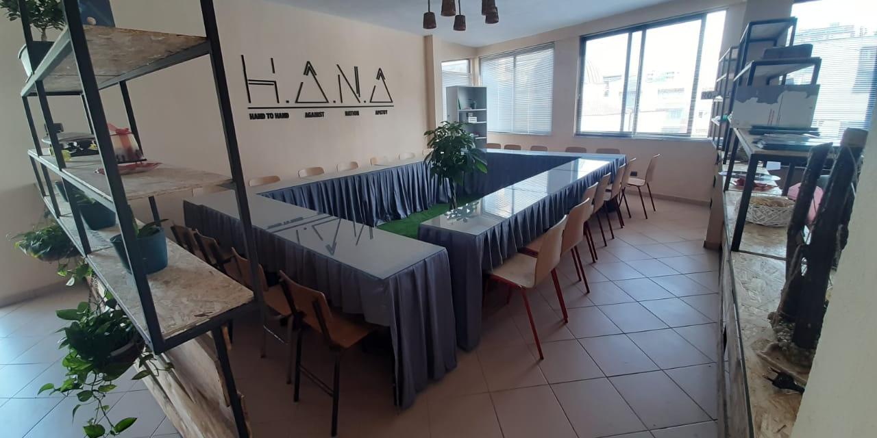 Inauguration of the H.A.N.A Youth Center in Lezha, "Chamber of Friends"