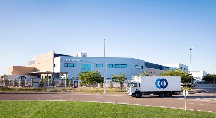 Instalaciones Grupo Usieto visto desde la rotonda