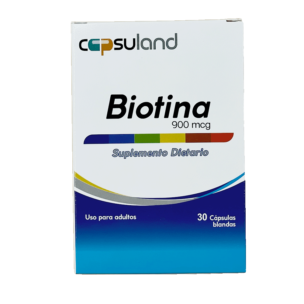 BIOTINA 900 mcg - Suplemento dietario