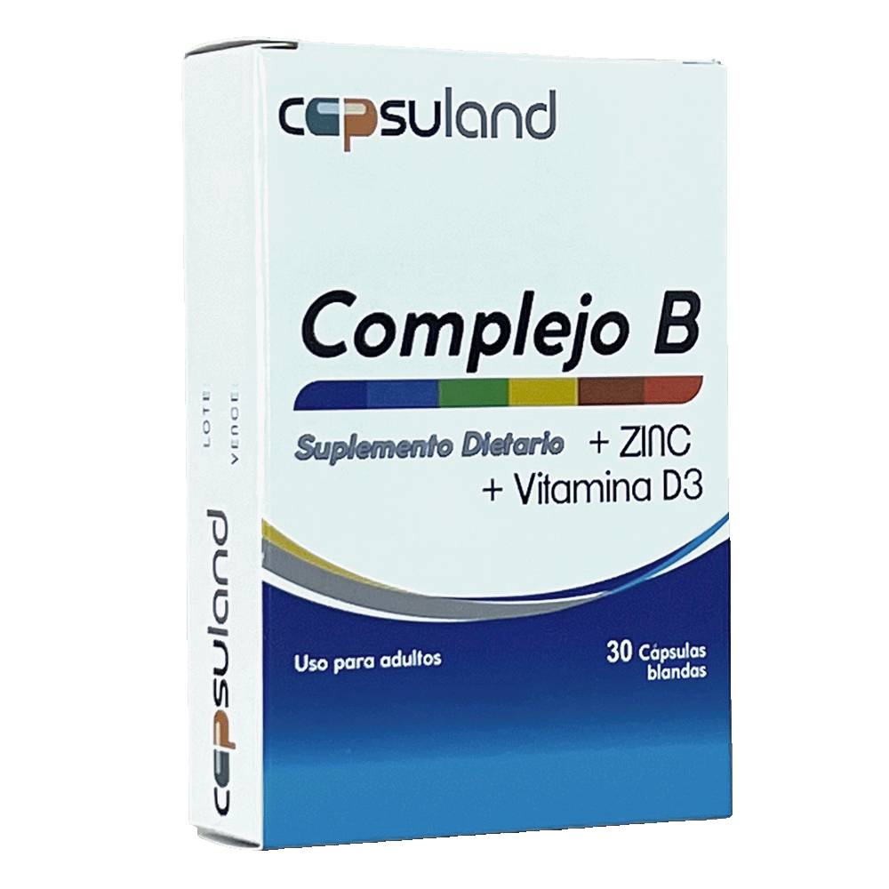 COMPLEJO B + ZINC + VITAMINA D3 miniatura 3
