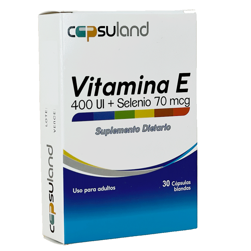 VITAMINA E 400 UI + SELENIO 70 mcg miniatura 3