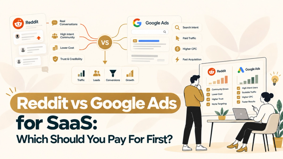 Reddit vs Google Ads for SaaS