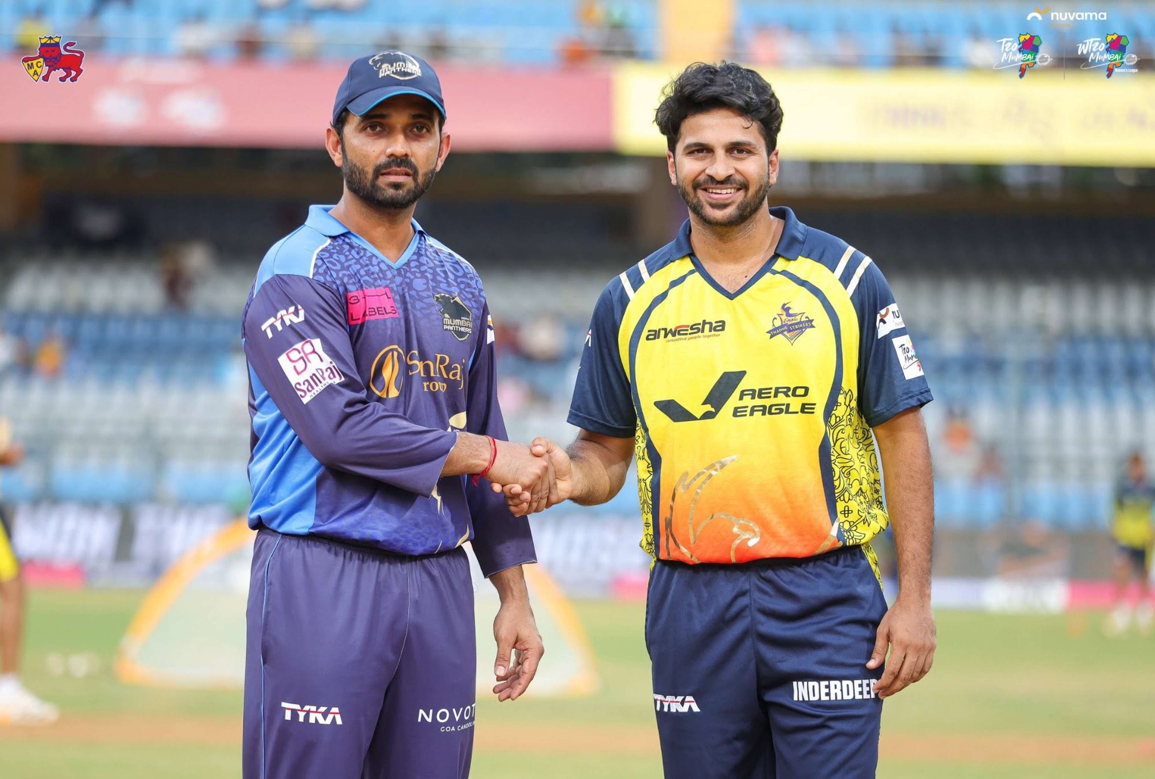 Ajinkya Rahane & Shardul Thakur at Toss