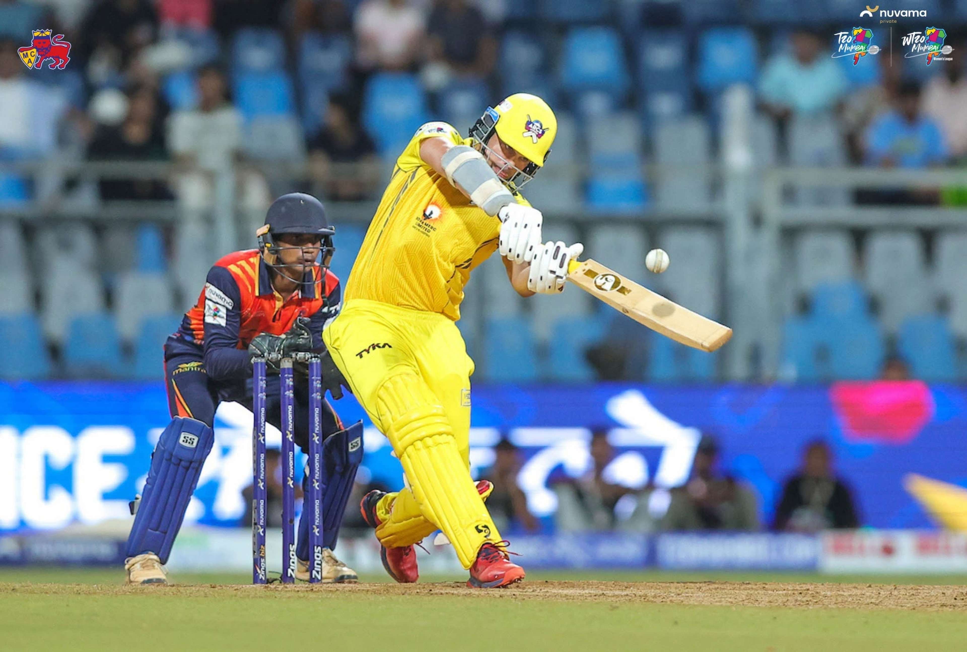 Arjun Tendulkar In Action
