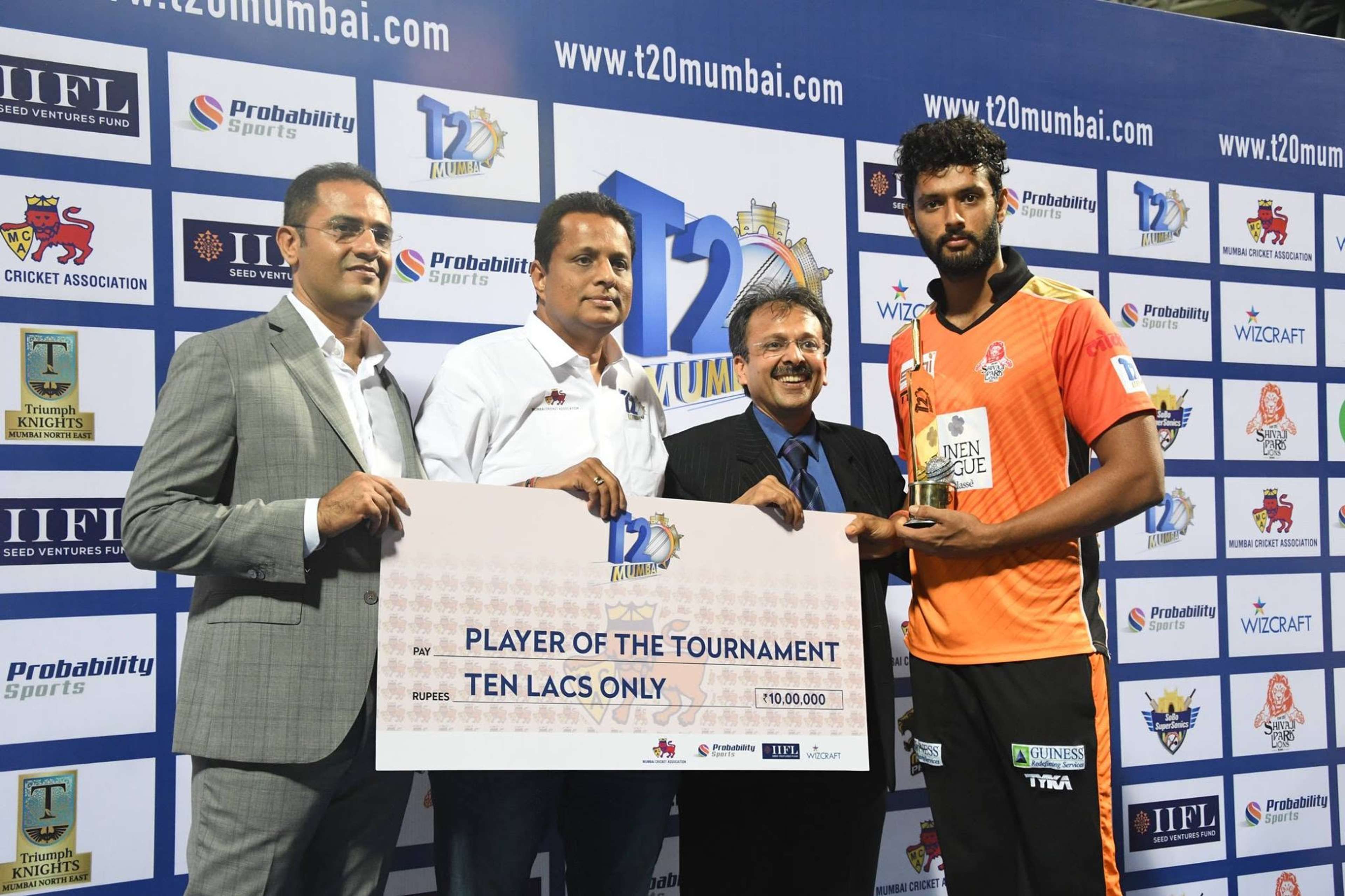 T20 Mumbai Season 1, 2018