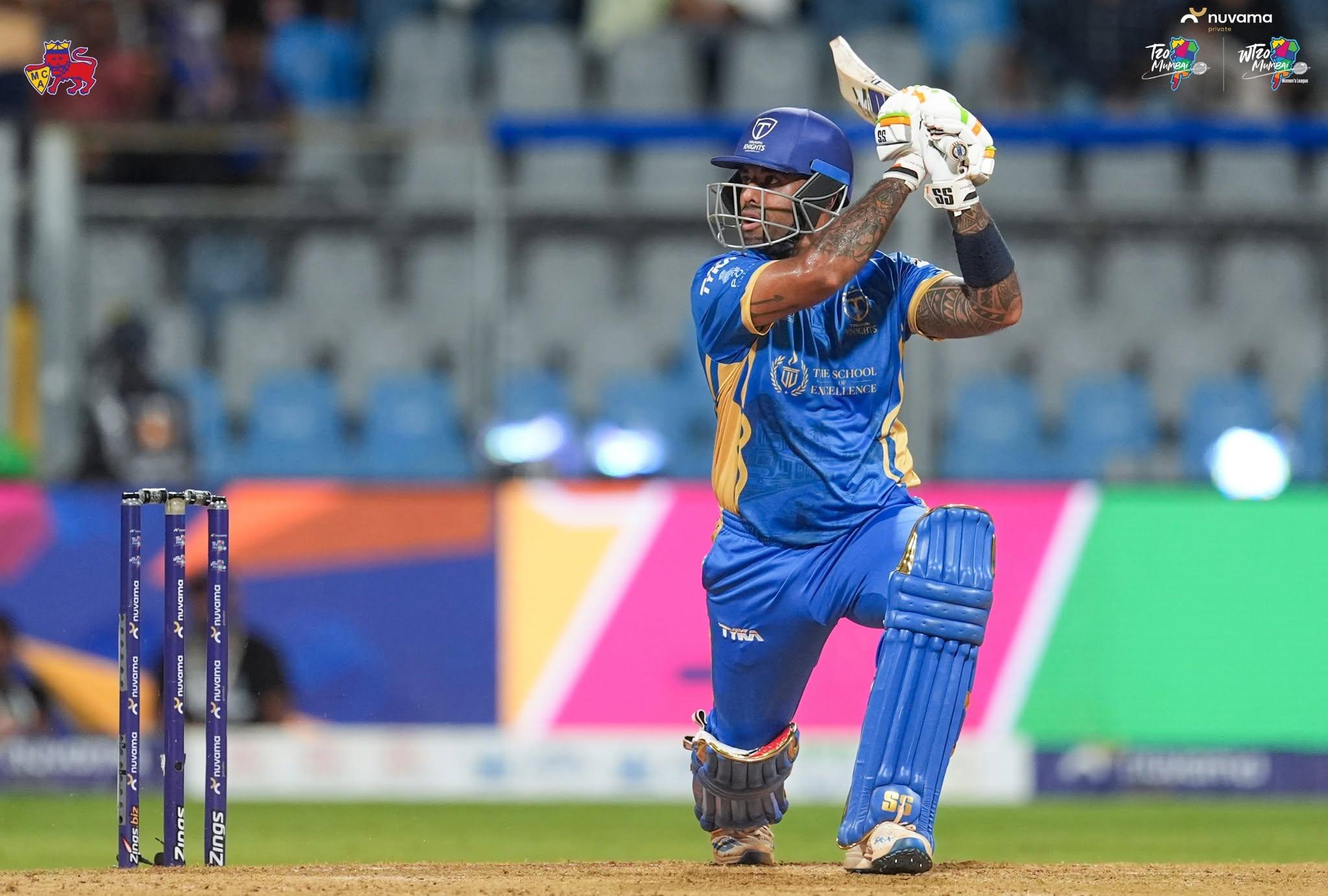 Suryakumar Yadav in action