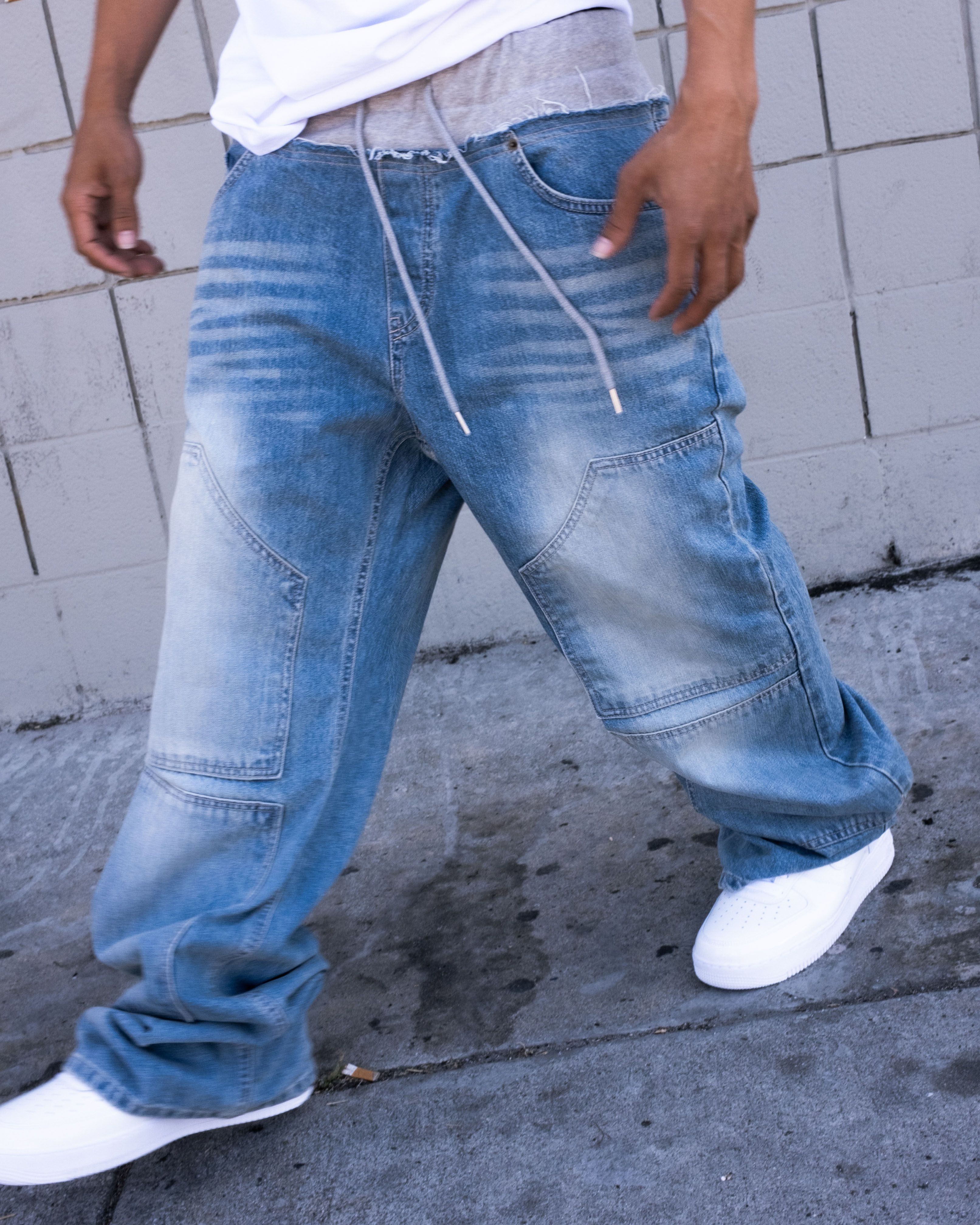 Layered Carpenter Denim