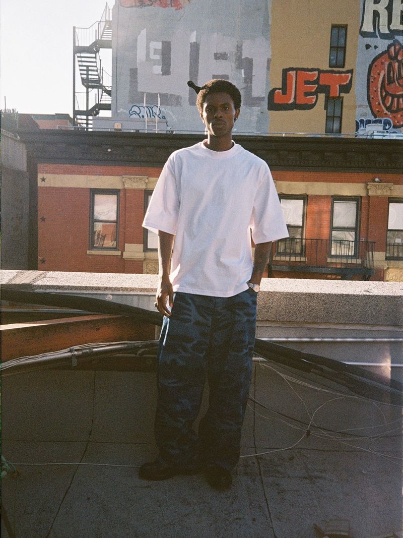 7.5oz Max Heavyweight Oversized Tee + Balloon Denim