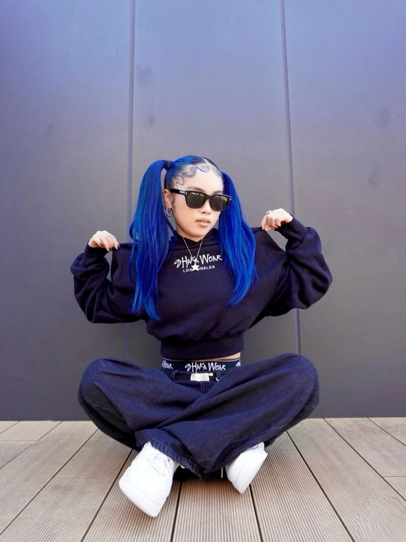 Women's Garment Dye Cropped Hoodie + 3 Pack Boxer Briefs + Balloon Denim